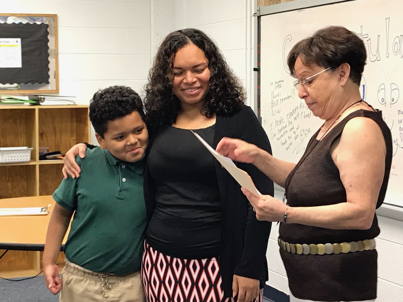 Fred L. Wilson parent graduation